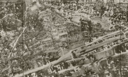 Maihälden 1934 im November Luftbild - Luftaufnahme der Gartenstadt vor dem Krieg